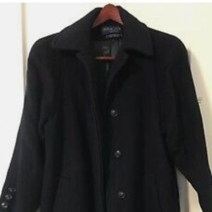 Givenchy gentleman paris-new york 100% cashmere size 6 long coat